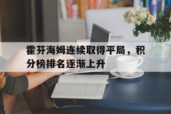 霍芬海姆连续取得平局，积分榜排名逐渐上升